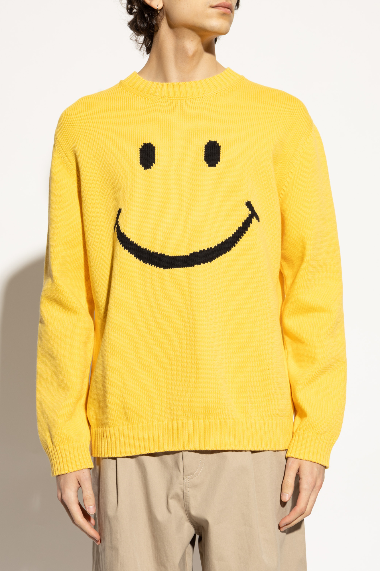 【送料&関税込】Moschino Patterned Sweater Yellow Patterned sweater Moschino - Vitkac AS